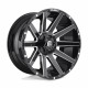 Cerchi in lega Fuel Fuel D615 CONTRA cerchio 20x9 6x135/6x139.7 106.1 ET2, Nero lucido | race-shop.it