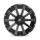 Cerchi in lega Fuel Fuel D616 CONTRA cerchio 20x10 8x170 125.1 ET-18, Matte Nero | race-shop.it