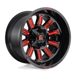Fuel D621 HARDLINE cerchio 20x9 8x180 124.2 ET1, Nero lucido