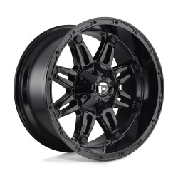 Fuel D625 HOSTAGE cerchio 20x10 8x165.1 125.1 ET-18, Nero lucido