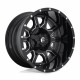 Cerchi in lega Fuel Fuel D627 VANDAL cerchio 20x12 8x165.1 125.1 ET-43, Nero lucido | race-shop.it