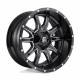 Cerchi in lega Fuel Fuel D627 VANDAL cerchio 20x9 8x165.1 125.1 ET1, Nero lucido | race-shop.it