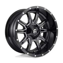 Fuel D627 VANDAL cerchio 20x9 6x135/6x139.7 106.1 ET1, Nero lucido
