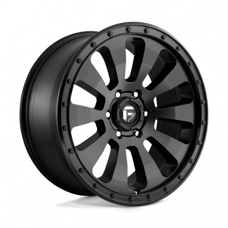 Cerchi in lega Fuel Fuel D630 TACTIC cerchio 20x9 6x139.7 108 ET20, Matte Nero | race-shop.it