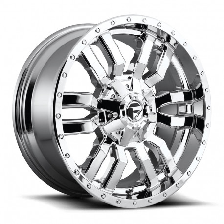 Cerchi in lega Fuel Fuel D631 SLEDGE cerchio 20x9 8x170 125.1 ET1, Chrome | race-shop.it