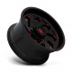 Cerchi in lega Fuel Fuel D638 VORTEX cerchio 20x10 5x139.7 87.1 ET-18, Nero lucido | race-shop.it