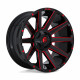 Cerchi in lega Fuel Fuel D643 CONTRA cerchio 22x10 5x114.3/5x127 78.1 ET-18, Nero lucido | race-shop.it
