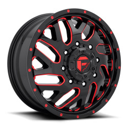 Fuel D656 TRITON cerchio 20x8.25 8x200 142 ET105, Nero lucido