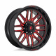 Cerchi in lega Fuel Fuel D663 IGNITE cerchio 20x9 6x135 87.1 ET19, Nero lucido | race-shop.it