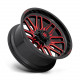 Cerchi in lega Fuel Fuel D663 IGNITE cerchio 20x9 6x135 87.1 ET19, Nero lucido | race-shop.it