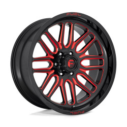 Fuel D663 IGNITE cerchio 22x12 8x170 125.1 ET-43, Nero lucido