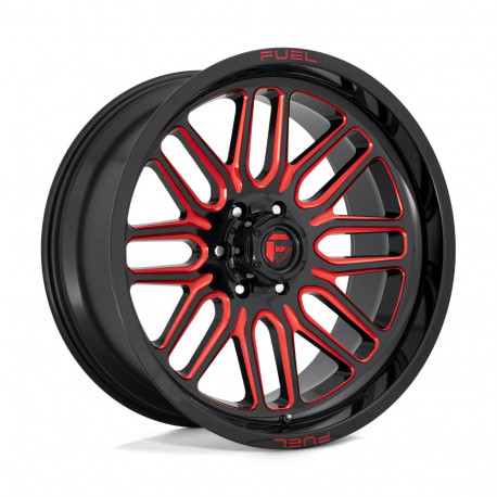 Cerchi in lega Fuel Fuel D663 IGNITE cerchio 22x12 5x127 78.1 ET-43, Nero lucido | race-shop.it