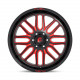 Cerchi in lega Fuel Fuel D663 IGNITE cerchio 22x12 5x127 78.1 ET-43, Nero lucido | race-shop.it