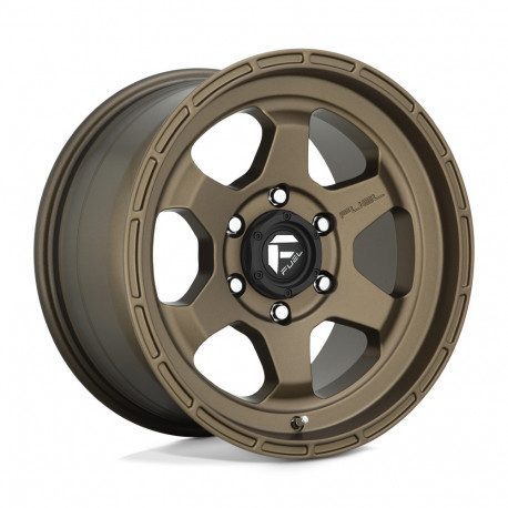 Cerchi in lega Fuel Fuel D666 SHOK cerchio 17x9 6x139.7 106.1 ET20, Matte bronze | race-shop.it