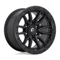 Fuel D679 REBEL cerchio 18x9 5x127 71.5 ET-12, Matte Nero