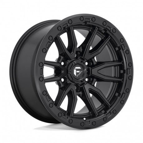 Cerchi in lega Fuel Fuel D679 REBEL cerchio 18x9 5x139.7 78.1 ET1, Matte Nero | race-shop.it