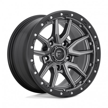 Cerchi in lega Fuel Fuel D680 REBEL cerchio 17x9 5x127 71.5 ET-12, Matte gun metal | race-shop.it