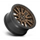 Cerchi in lega Fuel Fuel D681 REBEL cerchio 17x9 6x114.3 66.06 ET1, Matte bronze | race-shop.it