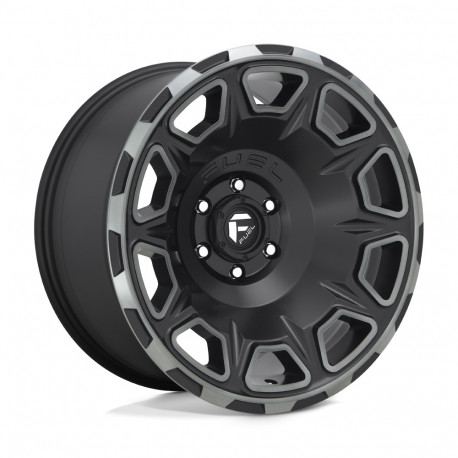 Cerchi in lega Fuel Fuel D686 VENGEANCE cerchio 17x9 5x127 71.5 ET-12, Matte Nero | race-shop.it