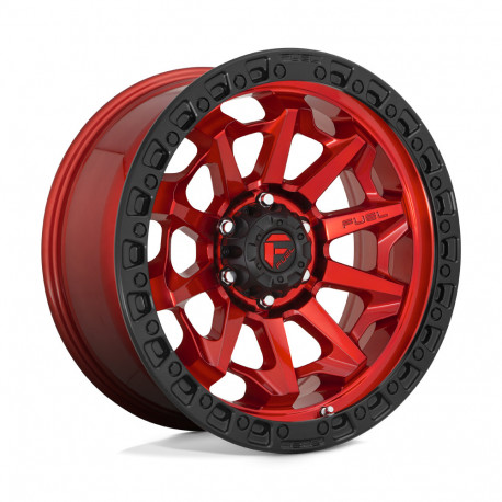 Cerchi in lega Fuel Fuel D695 COVERT cerchio 17x9 8x165.1 125.1 ET1, Candy rosso | race-shop.it