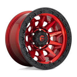 Fuel D695 COVERT cerchio 17x9 6x139.7 106.1 ET-12, Candy rosso