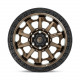 Cerchi in lega Fuel Fuel D696 COVERT cerchio 17x9 5x150 110.1 ET-12, Matte bronze | race-shop.it