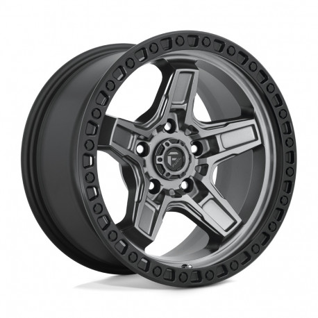 Cerchi in lega Fuel Fuel D698 KICKER cerchio 17x9 5x127 71.5 ET-12, Matte gun metal | race-shop.it