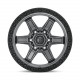 Cerchi in lega Fuel Fuel D698 KICKER cerchio 17x9 6x139.7 106.1 ET-12, Matte gun metal | race-shop.it