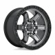 Cerchi in lega Fuel Fuel D698 KICKER cerchio 17x9 6x114.3 66.06 ET12, Matte gun metal | race-shop.it
