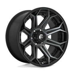Fuel D704 SIEGE cerchio 20x10 6x139.7 106.1 ET-18, Nero