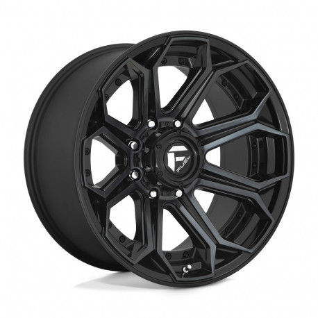 Cerchi in lega Fuel Fuel D704 SIEGE cerchio 22x10 5x127 71.5 ET-18, Nero | race-shop.it