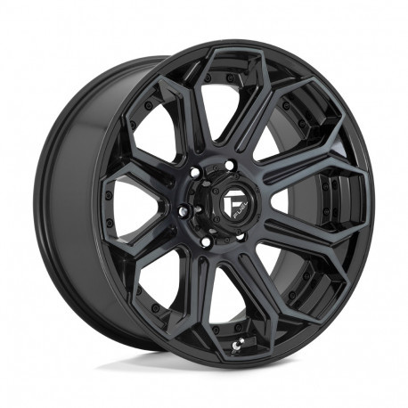 Cerchi in lega Fuel Fuel D704 SIEGE cerchio 22x12 5x127 71.5 ET-44, Nero | race-shop.it