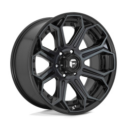 Fuel D704 SIEGE cerchio 24x12 5x127 71.5 ET-44, Nero