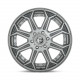 Cerchi in lega Fuel Fuel D705 SIEGE cerchio 20x9 8x180 124.2 ET1, Gunmetal | race-shop.it