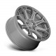 Cerchi in lega Fuel Fuel D705 SIEGE cerchio 20x9 5x150 110.1 ET1, Gunmetal | race-shop.it