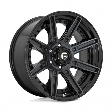 Cerchi in lega Fuel Fuel D708 ROGUE cerchio 20x9 6x135 87.1 ET1, Nero | race-shop.it