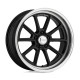 Cerchi in lega American Racing American Racing Vintage VN510 DRAFT cerchio 18x10 5x114.3 72.56 ET12, Nero lucido | race-shop.it