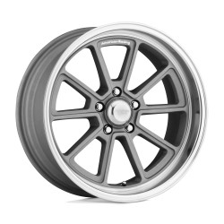 American Racing Vintage VN510 DRAFT cerchio 18x8 5x120.65 72.56 ET00, Vintage silver