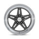 Cerchi in lega American Racing American Racing Vintage VN514 GROOVE cerchio 18x10 5x114.3 72.56 ET12, Anthracite | race-shop.it