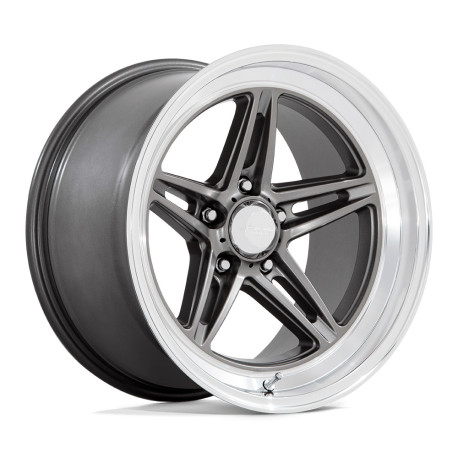 Cerchi in lega American Racing American Racing Vintage VN514 GROOVE cerchio 18x10 5x120.65 72.56 ET0, Anthracite | race-shop.it