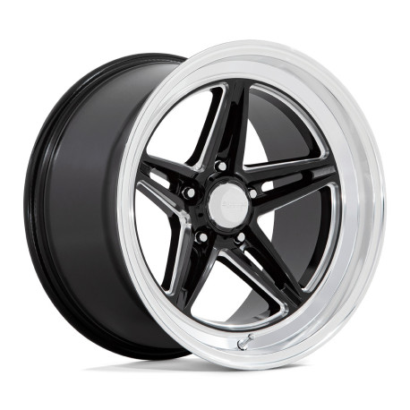 Cerchi in lega American Racing American Racing Vintage VN514 GROOVE cerchio 18x10 5x114.3 72.56 ET0, Nero lucido | race-shop.it
