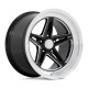 Cerchi in lega American Racing American Racing Vintage VN514 GROOVE cerchio 18x10 5x127 78.09999999999999 ET0, Nero lucido | race-shop.it