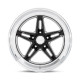 Cerchi in lega American Racing American Racing Vintage VN514 GROOVE cerchio 18x10 5x127 78.09999999999999 ET0, Nero lucido | race-shop.it