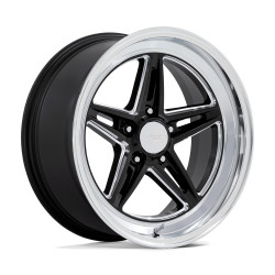 American Racing Vintage VN514 GROOVE cerchio 18x10 5x127 78.09999999999999 ET12, Nero lucido