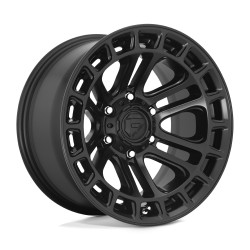 Fuel D718 HEATER cerchio 17x9 6x135 87.1 ET-12, Matte Nero