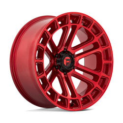 Fuel D719 HEATER cerchio 22x10 6x135 87.1 ET-13, Candy rosso