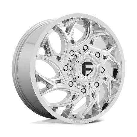 Cerchi in lega Fuel Fuel D740 RUNNER cerchio 20x8.25 8x165.1 121.5 ET105, Chrome | race-shop.it