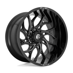 Fuel D741 RUNNER cerchio 22x10 5x139.7 78.1 ET-18, Nero lucido
