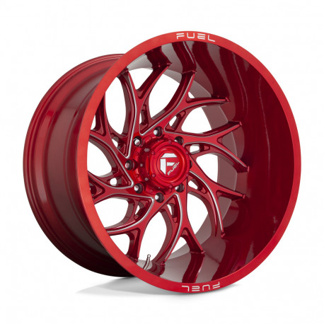 Cerchi in lega Fuel Fuel D742 RUNNER cerchio 24x14 5x139.7 78.1 ET-75, Candy rosso | race-shop.it