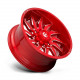 Cerchi in lega Fuel Fuel D745 SABER cerchio 24x12 8x170 125.1 ET-44, Candy rosso | race-shop.it